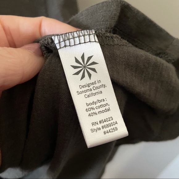 Athleta Halter Knit Tank Dress Built in Bra - Picture 5 of 7